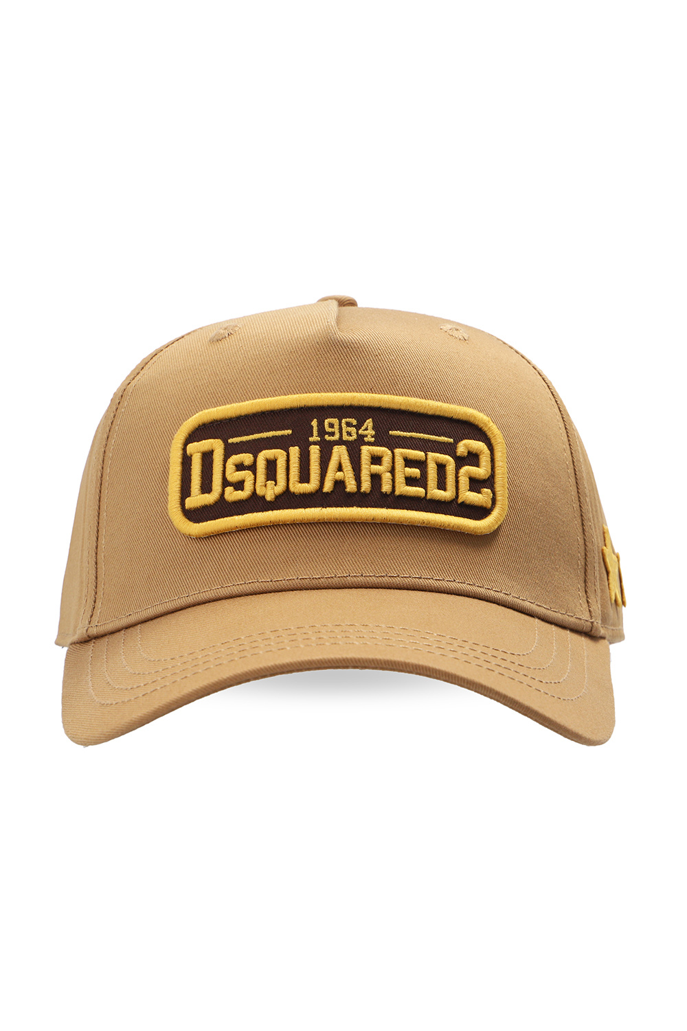 Beige dsquared cap on sale